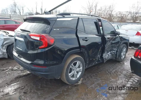 2022 GMC Terrain Fwd Sle z USA, uszkodzony, nr VIN 3GKALMEV4NL146679